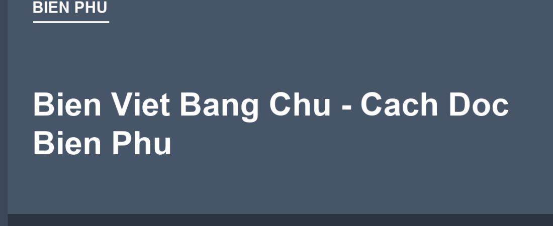 Biển Viết Bằng Chữ & Cách Đọc Biển Chính + Biển Phụ Như Một Cụm