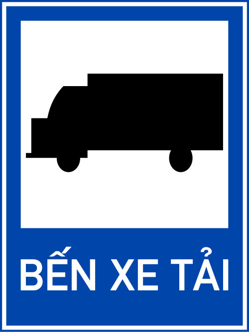 Biển I.434b - Bến xe tải