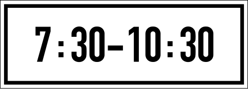 Biển S.508 Khung giờ áp dụng