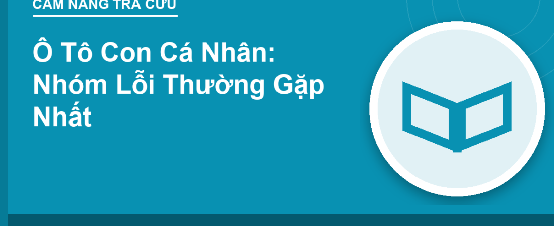 Ô Tô Con Cá Nhân: Nhóm Lỗi Thường Gặp Nhất