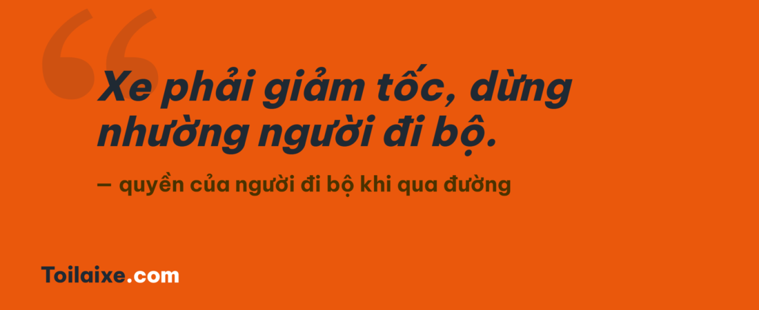 Người Đi Bộ: Quyền Và Nghĩa Vụ Theo Luật